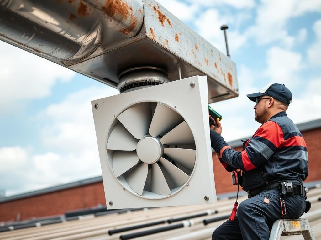 Commercial Exhaust Fan Repair